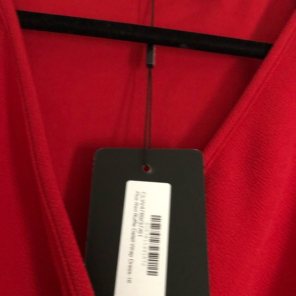 PLT Red Ruffle Dress - Picture 6 of 6